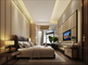 SGS Sertifikalı Otel Yatak Odası Mobilya Takımları Çift Kişilik Yatak Başlık 1800 * 2000mm
